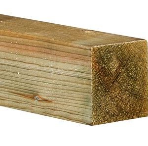 Vuren geschaafd geïmpregneerd 100x100 (95x95) 3000mm