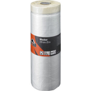 Afdekfolie met folie 270cm x 25m1