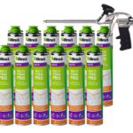 12x Illbruck FM310 Purschuim lichtgroen 750ml + Pur pistool