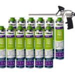 12x Illbruck FM330 Purschuim elastisch 880ml + Pur pistool