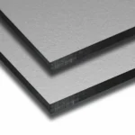HPL gevelplaat 2-zijdig lichtgrijs RAL9006 3050x1300 6mm