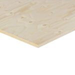Underlayment Fins Vuren 2440x1220 9mm rechte kant