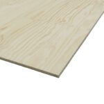 Underlayment Radiate Pine 2440x1220 9mm rechte kant