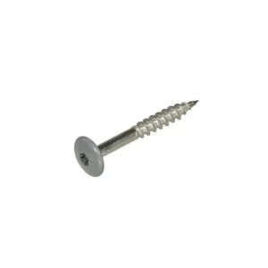 HPL schroef RVS A2 lichtgrijs 4,8x38mm 100st.