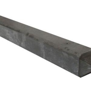 Betonnen tussenpaal antraciet met diamantkop 10x10 275cm