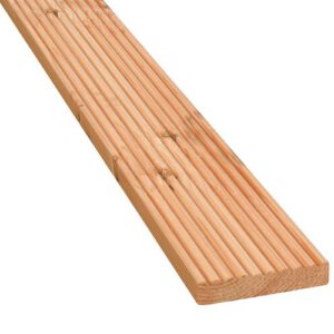Vlonderplank Douglas geprofileerd geschaafd 28x145 4000mm
