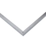 Daktrim buitenhoek aluminium 35x35mm, 500x500mm