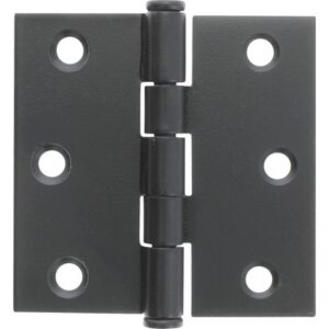 STARX Scharnier ongelagerd 76x76mm zwart set 2st.