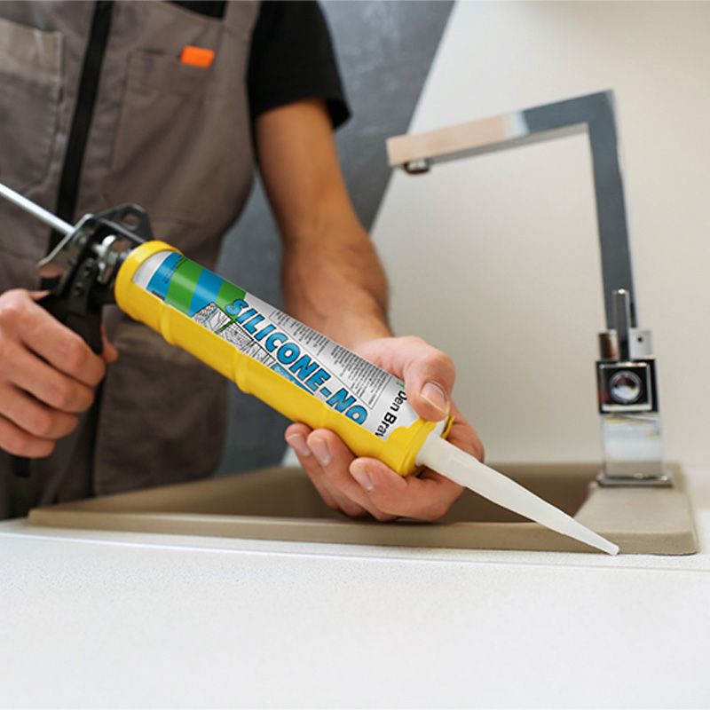 Zwaluw siliconenkit NO+sanitary 310ml - Afbeelding 2
