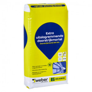 Weber Beamix Doorstrijkmortel 341 UR+ Grijs 25kg