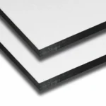 HPL gevelplaat 2-zijdig zuiver wit RAL9016 2440x1220 6mm