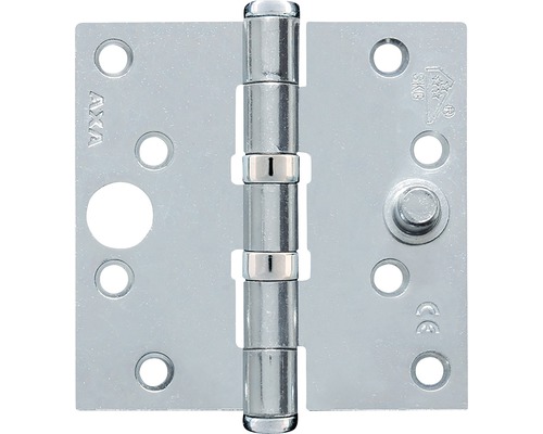 AXA veiligheidsscharnier kogellager 89x89mm rechte hoek verzinkt