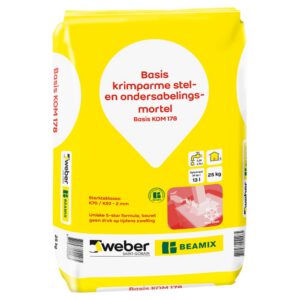 Weber Beamix Krimparme Ondersabelingsmortel 178 25kg