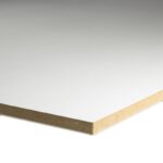 MDF lakdraagfolie wit 2440 x 1220 18mm