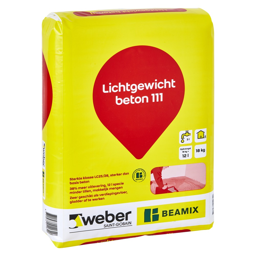 Weber Beamix Lichtgewichtbeton 111 18kg