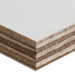 Okoume deurplaat gegrond 3100x1530 40mm