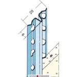 Afreiprofiel staal 1106 6mm 2600mm