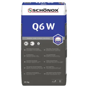 Schonox Q6 W flexibele tegelpoederlijm 25kg