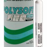 Zwaluw Polysoft plamuur wit 1,5kg