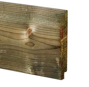 Halfhouts rabat vuren hout geïmpregneerd 22x150