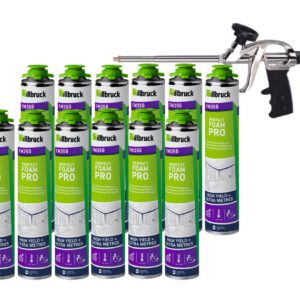 12x Illbruck FM350 Perfect Foam 880ml + Pur pistool