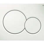 GEBERIT bedieningspaneel sigma 01 alpine wit geschikt voor UP320