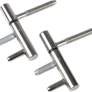 STARX Inboorpaumelle staal 70x12mm nikkel 2st.
