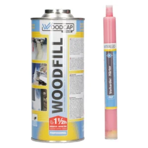 Woodfill houtreparatie wit met verharder