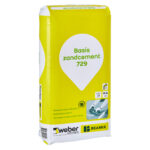 Weber Beamix basis zandcement 729 25kg